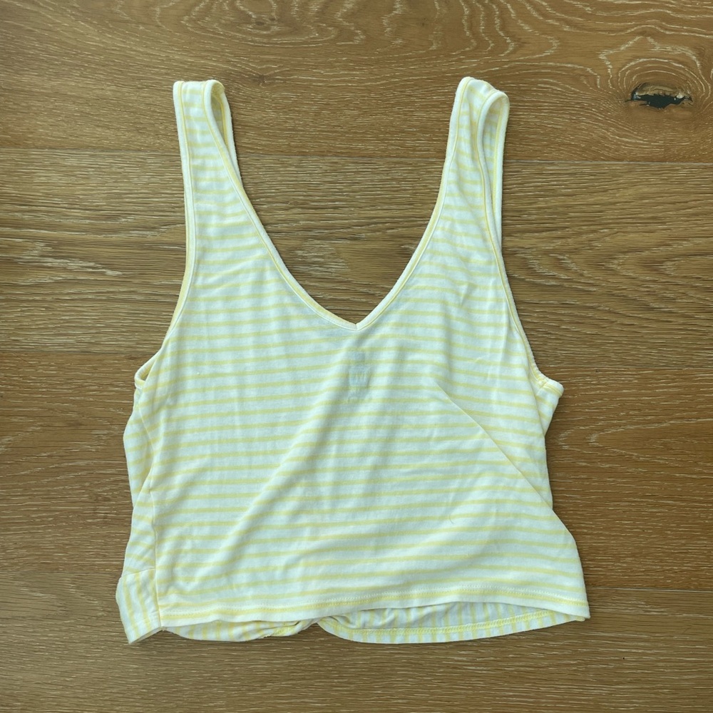Pastel Yellow Tank